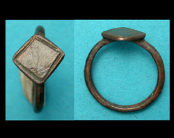 Ring, Medieval, Men's, Wedding Band, 16th-17th Cent